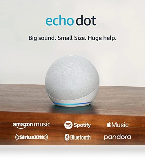 Echo Dot Smart Speaker with Alexa — Whole-Home Audio Systems, Amazon