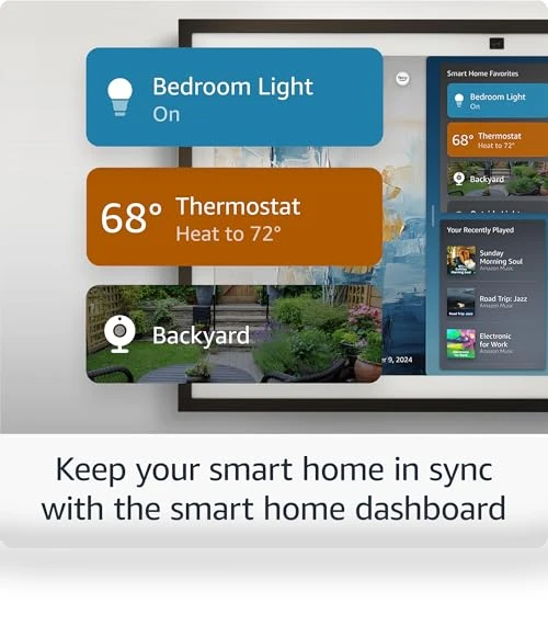 Echo Show 15 Smart Display with Alexa — Streaming Devices, Amazon