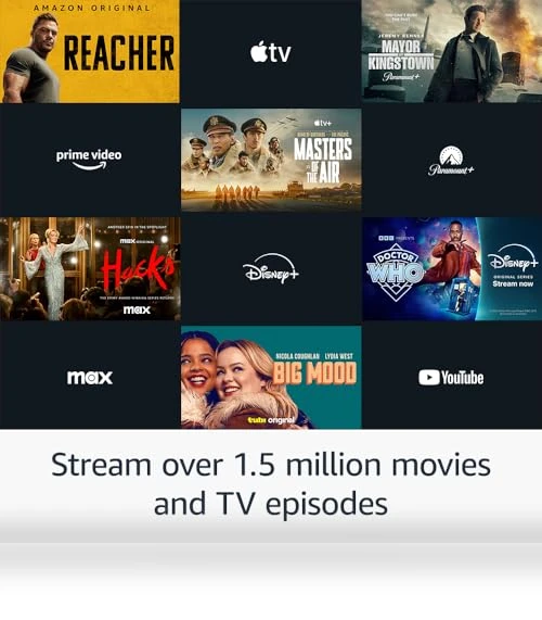 Fire TV Stick 4K Streaming Device with AI Search and Wi-Fi 6 — Streaming Devices, Amazon
