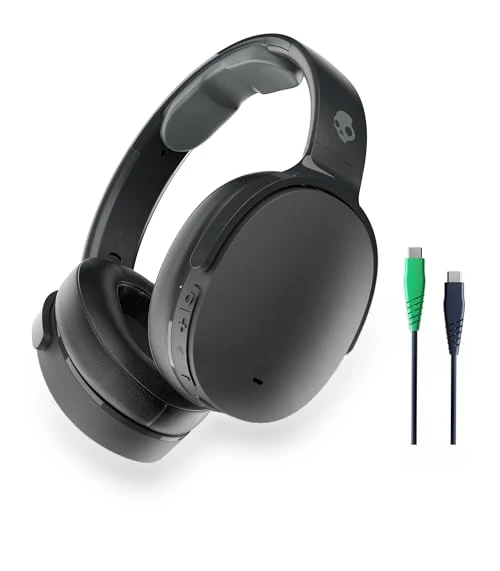 Over-Ear Noise Cancelling Wireless Headphones with 22 Hr Battery — In-Ear Headphones, Skullcandy