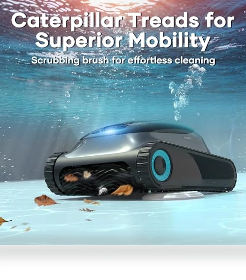 Scuba S1 Cordless Robotic Pool Cleaner for Inground Pools — Automated Pool Maintenance, AIPER