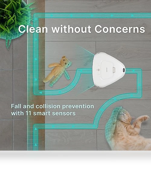 Three-Spin Robot Mop - Ultra Quiet Smart Mopping Robot Cleaner — Smart Cleaning Robots, EVERYBOT