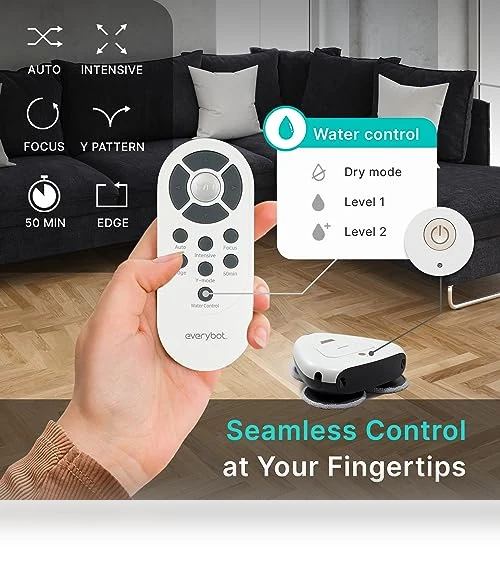 Three-Spin Robot Mop - Ultra Quiet Smart Mopping Robot Cleaner — Smart Cleaning Robots, EVERYBOT