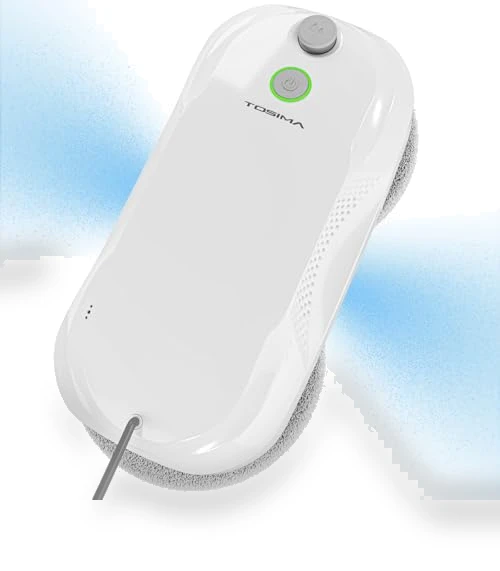 Window Cleaning Robot with Auto-Spray, Smart Navigation, Triple Safety System — Auto Glass Maintenance, TOSIMA
