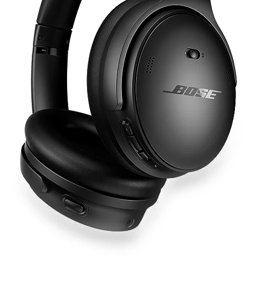 Wireless Noise Cancelling Headphones with Active Over Ear Noise Cancelling and Mic — In-Ear Headphones, Bose