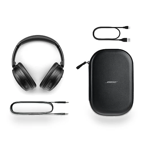 Wireless Noise Cancelling Headphones with Active Over Ear Noise Cancelling and Mic — In-Ear Headphones, Bose