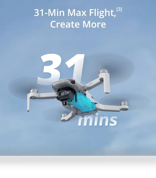 4K UHD Camera Drone with 3-Axis Gimbal, Under 249g — Drones & UAV Technology, DJI