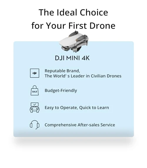 4K UHD Camera Drone with 3-Axis Gimbal, Under 249g — Drones & UAV Technology, DJI
