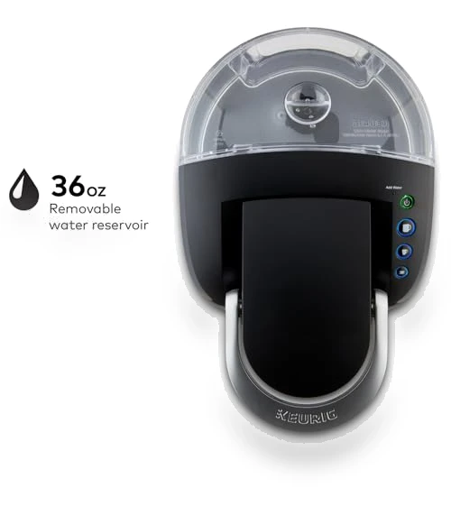 Compact Single-Serve K-Cup Pod Coffee Maker with 3 Brew Sizes — Single-Cup Coffee Makers, Keurig