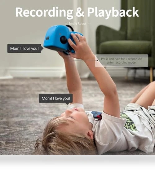 Interactive Robot Companion for Kids - Smart Talking, Dancing, Singing Toy — Interactive Figures & Robots, GILOBABY
