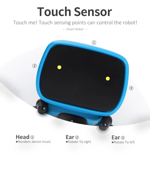 Interactive Robot Companion for Kids - Smart Talking, Dancing, Singing Toy — Interactive Figures & Robots, GILOBABY