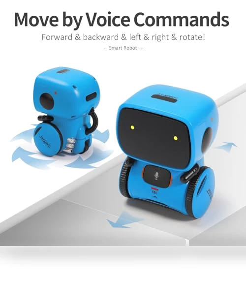Interactive Robot Companion for Kids - Smart Talking, Dancing, Singing Toy — Interactive Figures & Robots, GILOBABY