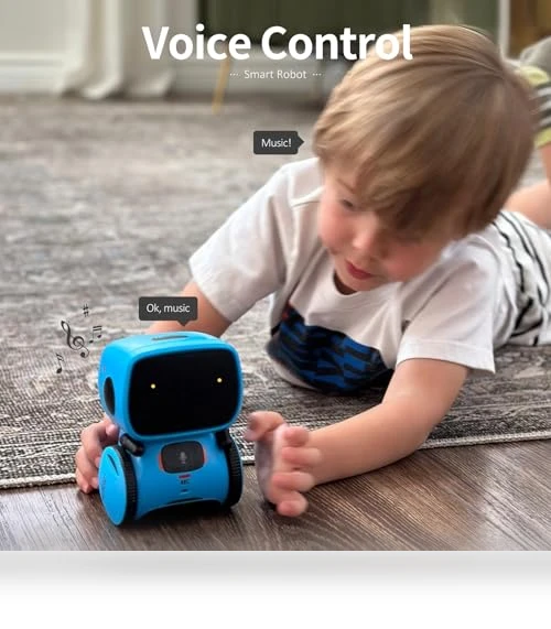 Interactive Robot Companion for Kids - Smart Talking, Dancing, Singing Toy — Interactive Figures & Robots, GILOBABY