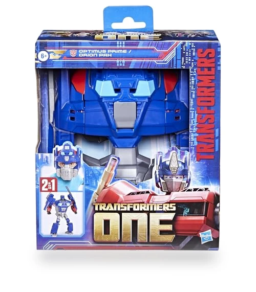 Optimus Prime 2 in 1 Robot Action Figure with Mask Conversion — Interactive Figures & Robots, Hasbro