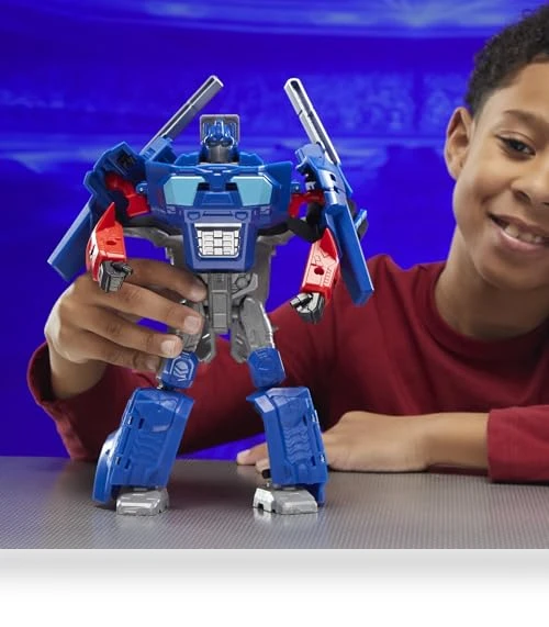 Optimus Prime 2 in 1 Robot Action Figure with Mask Conversion — Interactive Figures & Robots, Hasbro