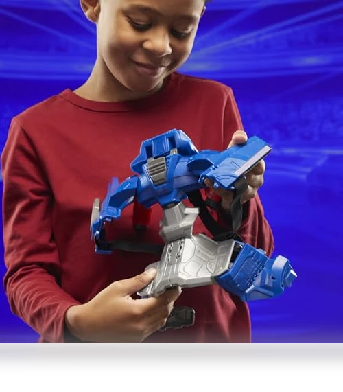 Optimus Prime 2 in 1 Robot Action Figure with Mask Conversion — Interactive Figures & Robots, Hasbro