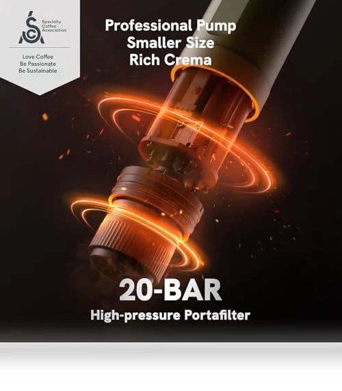 Portable Electric Espresso Machine for Travel, Camping, and Office — Beverage Warmers, OutIn