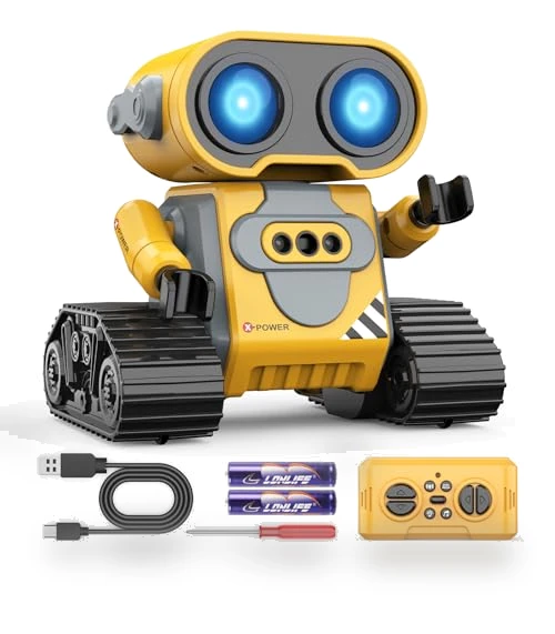 Remote Control Robot Toy with Gesture Sensing and Auto-Demo — Interactive Figures & Robots, Hamourd