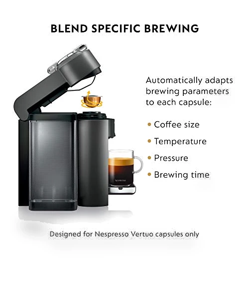 Vertuo Coffee and Espresso Maker, 1597 ml — Coffee & Espresso Combos, Nespresso