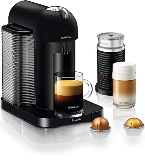 Vertuo Coffee and Espresso Maker with Aeroccino Milk Frother — Coffee & Espresso Combos, Nespresso