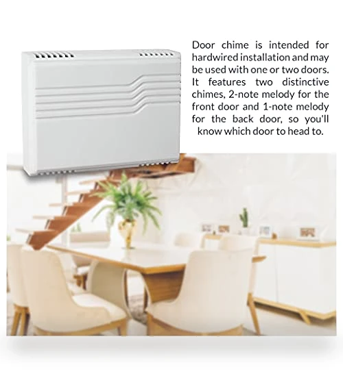 Electric Door Bell Chime Kit with Transformer & Push Buttons — Push Buttons, Newhouse Hardware