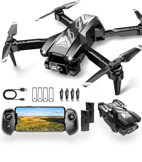 Foldable Mini Drone with 1080P Camera for Kids and Adults — Drones, REDRIE