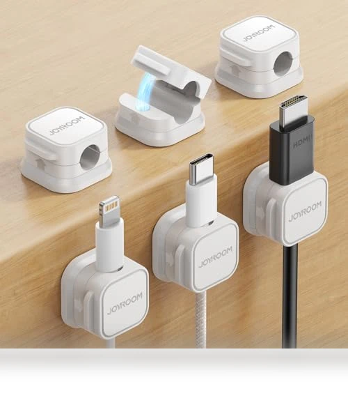 Magnetic Cable Clips — Cable Security, JOYROOM