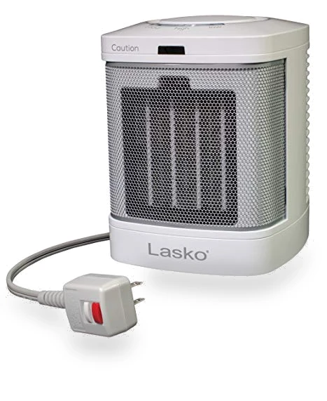 Portable Ceramic Space Heater for Bathroom and Indoor Home Use — Portable Heating Solutions, Lasko
