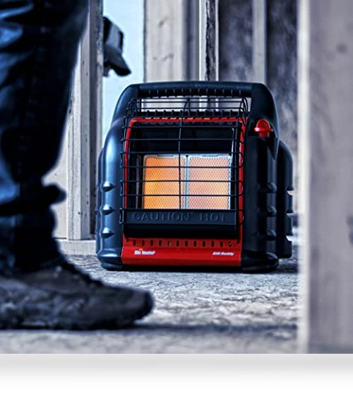 Portable LP Gas Heater 4000 to 18000 BTU with Dual Tank Connection — Portable Propane Heaters, Mr. Heater