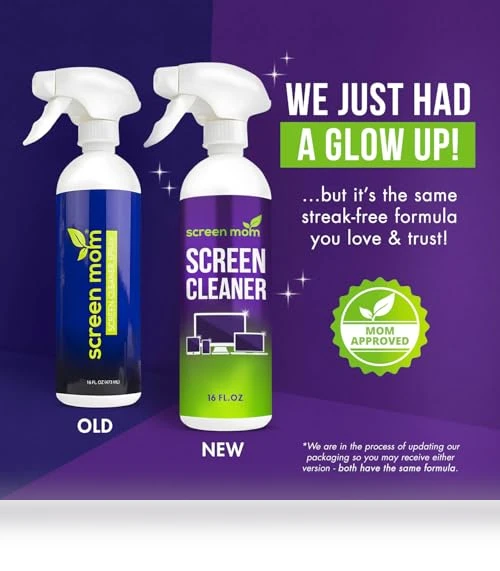 Screen Cleaner Spray and Microfiber Cloth — Screen Protectors, Screen Mom