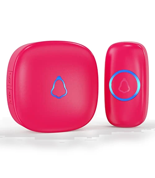Wireless Doorbell with 58 Chimes, Adjustable Volume, 1000Ft Range — Push Buttons, SECRUI