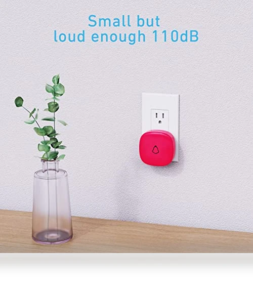 Wireless Doorbell with 58 Chimes, Adjustable Volume, 1000Ft Range — Push Buttons, SECRUI