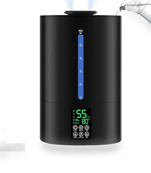 6L Humidifiers for Bedroom Large Room Home — Air Moisturizers, Coolfiqu
