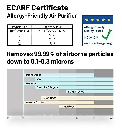 Air Purifier for Home Large Room — Electrostatic Air Purifiers, Jafända