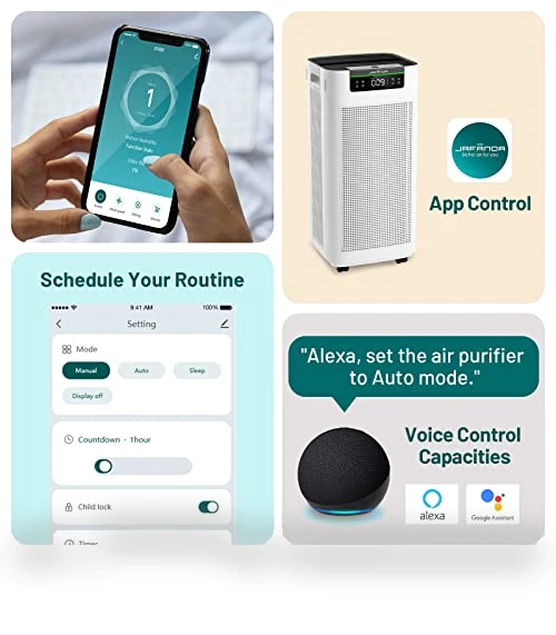 Air Purifier for Home Large Room — Electrostatic Air Purifiers, Jafända