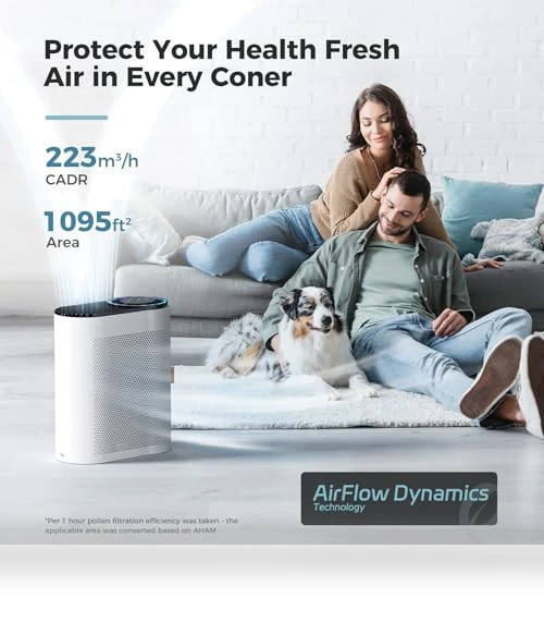 Air Purifier for Home Large Room — Activated Carbon Air Purifiers, AROEVE