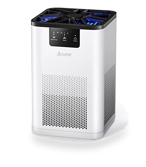 Air Purifier With Aromatherapy Function — Activated Carbon Air Purifiers, AROEVE