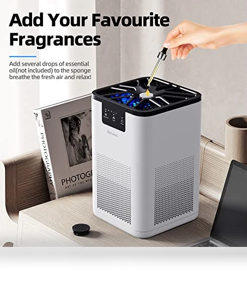 Air Purifier With Aromatherapy Function — Activated Carbon Air Purifiers, AROEVE