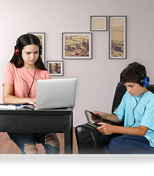 Classroom Headphones Bulk 5 Pack — In-Ear Headphones, Sonitum