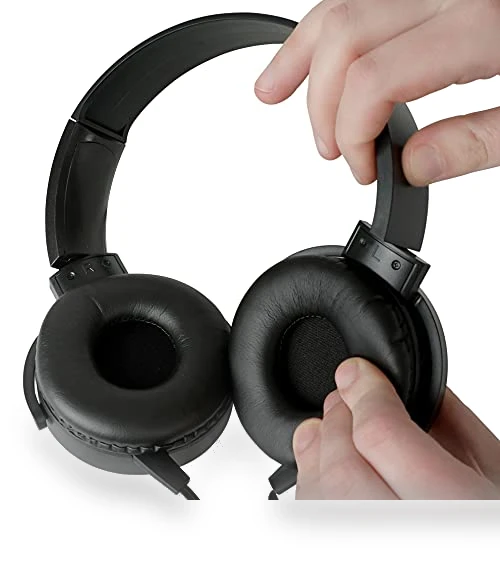 Classroom Headphones Bulk 5 Pack — In-Ear Headphones, Sonitum