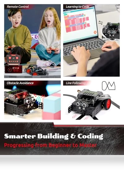 Coding & Remote Control Robot Kit for Kids — Interactive Figures & Robots, Whalesbot