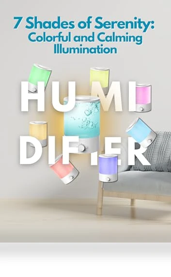 Cool Mist Humidifier — Air Moisturizers, MEGAWISE