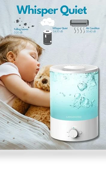 Cool Mist Humidifier — Air Moisturizers, MEGAWISE