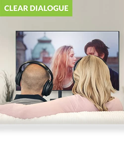 Dual Wireless Headphones for TV Watching — Over-Ear Headphones, Avantree