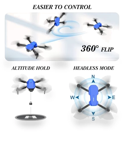 Foldable Mini Drone with 1080 Camera — Flying Toys, BeiyoQSZ