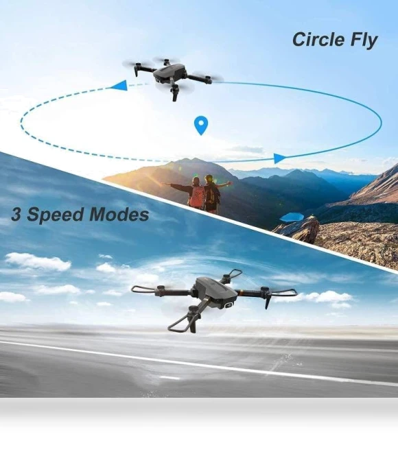 Foldable Mini Drone with Camera — Drones, 4DRC