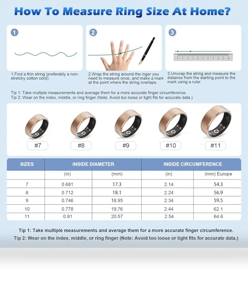 Health Fitness Tracker Smart Ring — Smart Rings, GYSOA