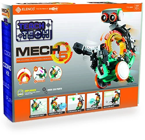 Mechanical Coding Robot — Construction Kits, Elenco Electronics LLC