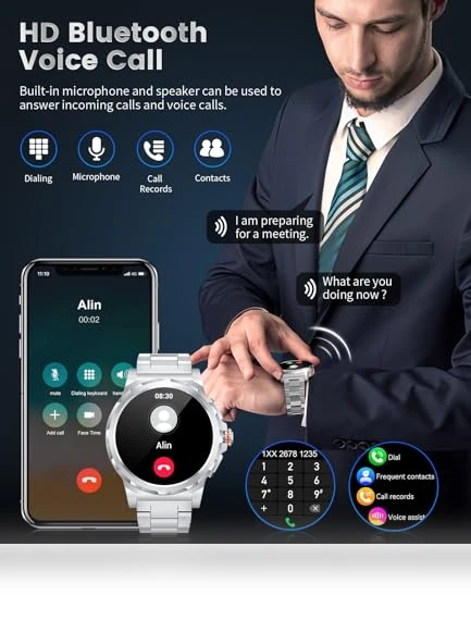 Military Smart Watch for Men — Smartwatches, LIGE