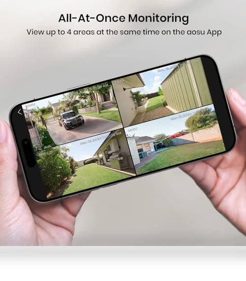 Outdoor Wireless Security Cameras — Smart Home Security, AOSU